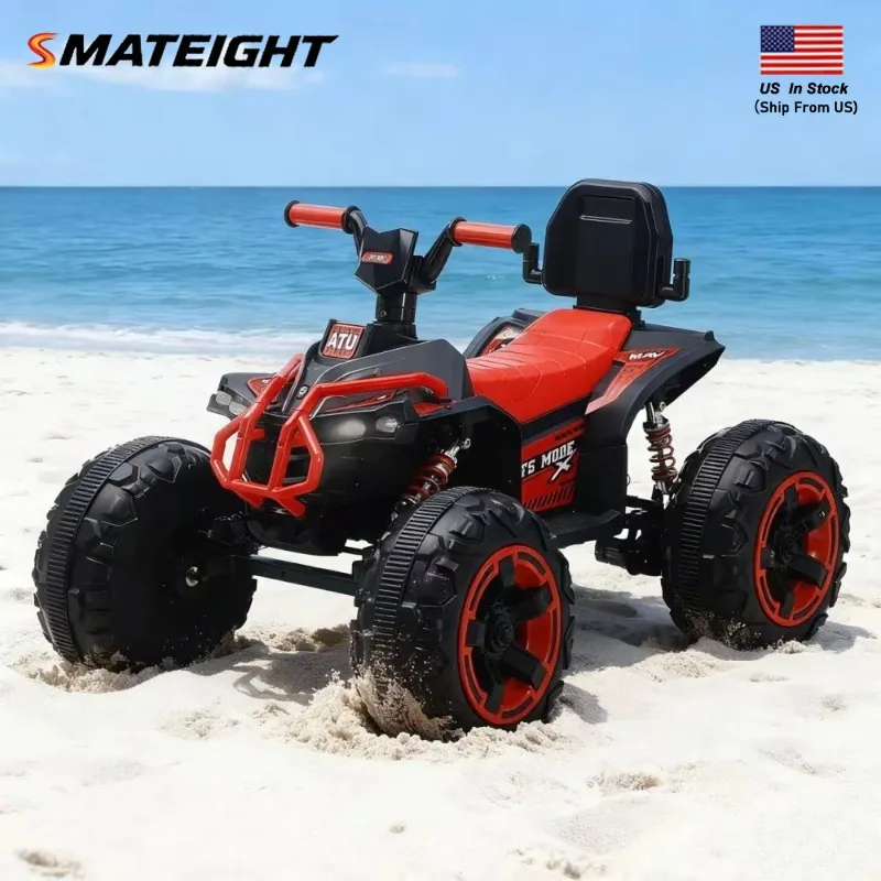 Ride on Toys for Toddlers 4-12, 12V Lead-acid Battery up to 80 Minutes, Forward/Reverse 2 Gears,Big Tire,Real shock absorption