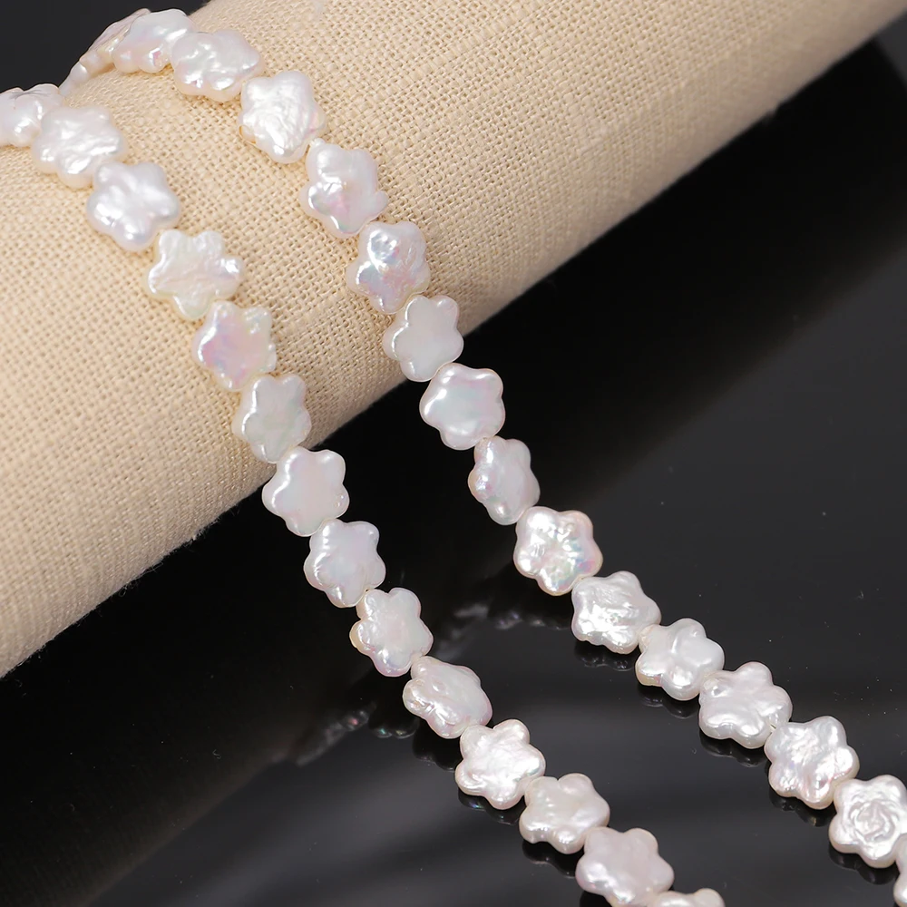 

Esiyni AAA 100% Natural Freshwater Pearl Baroque Pentacle Pearl Suitable for DIY Necklace Bracelet Jewelry Making Beads