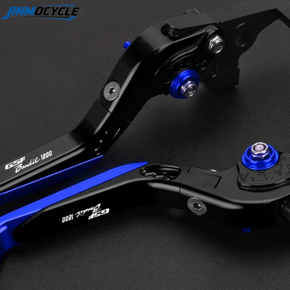 JINMOCYCLE Brake Clutch Levers 7/8''22mm Handle Handlebar Grips For SUZUKI GSF1200 BANDIT GSF 1200 2000 1999 1998 1997 1996