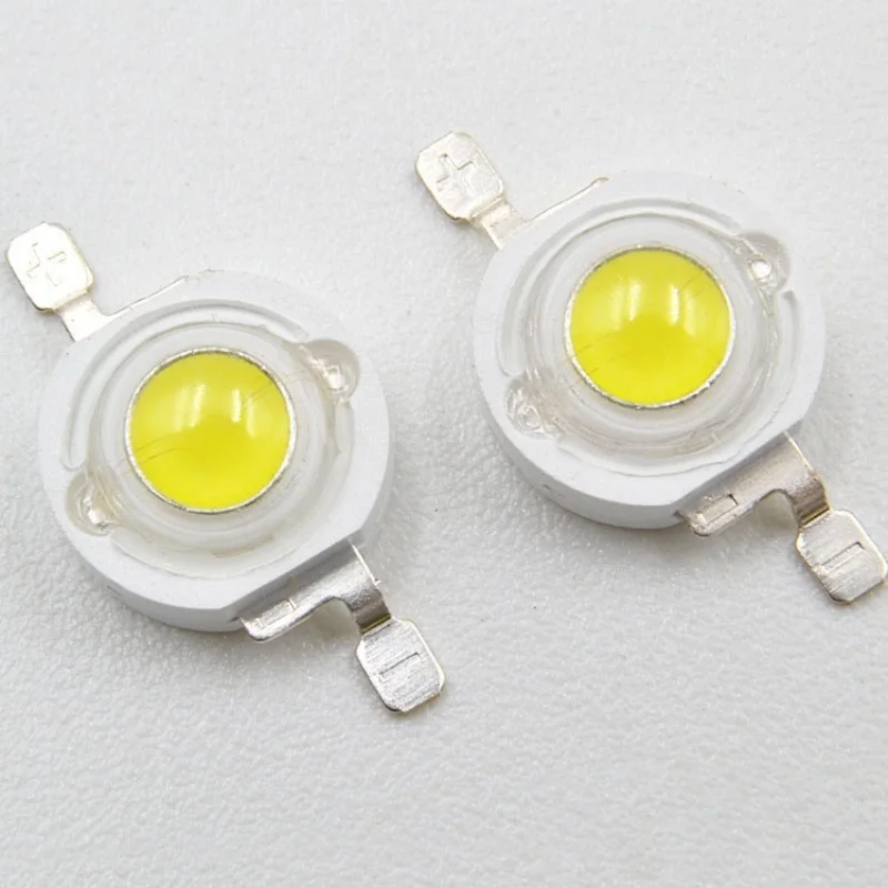 10/500Pcs 3W High Power LED Chip Lamp Bulb Bead Line Emitter Diode White DIY Led Light Decoration imitation lumens warm natural