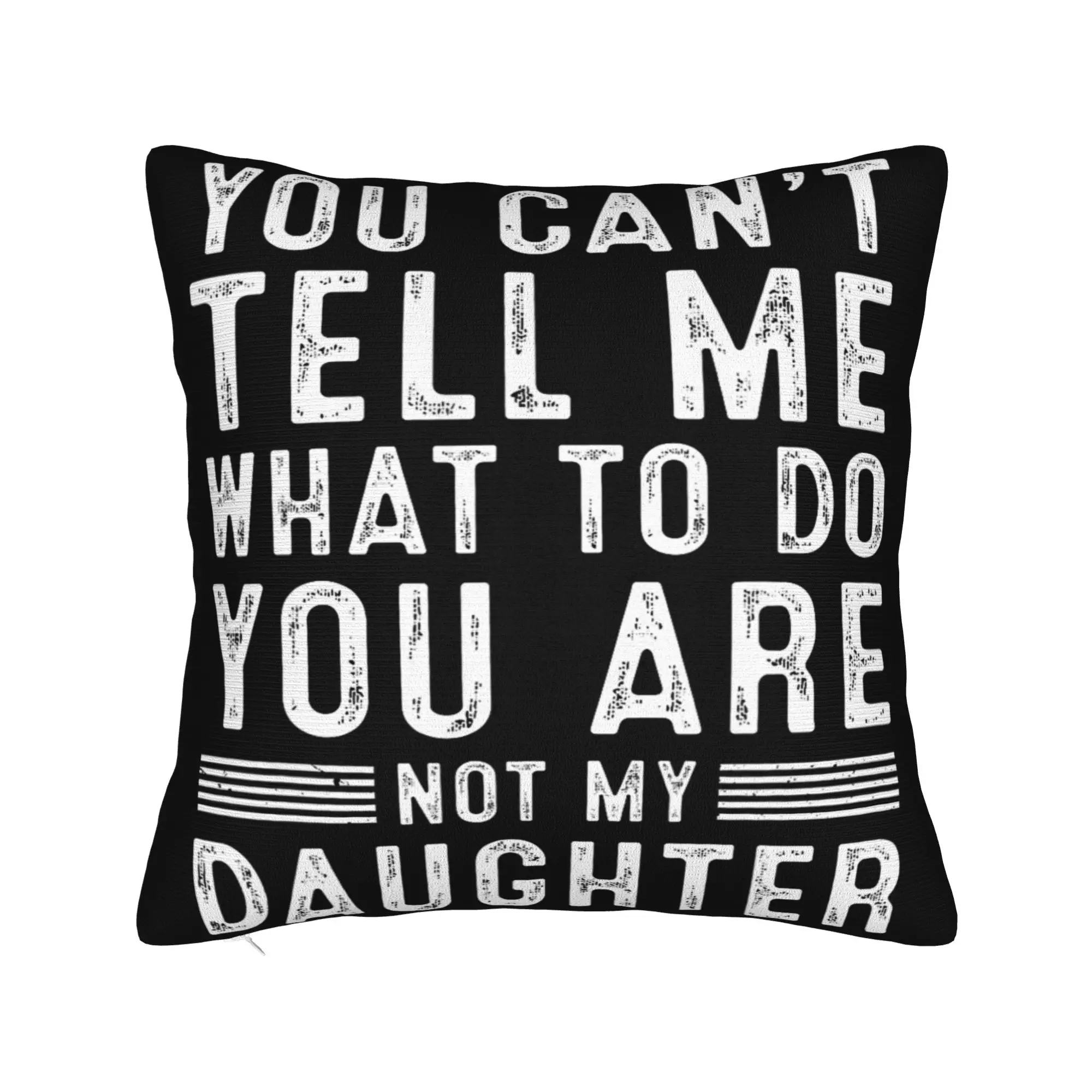 Decorative Pillow Covers Funny Father's Day Dad Gifts Stuff Home  Throw Pillow Case Cover Zippered Multi-Size