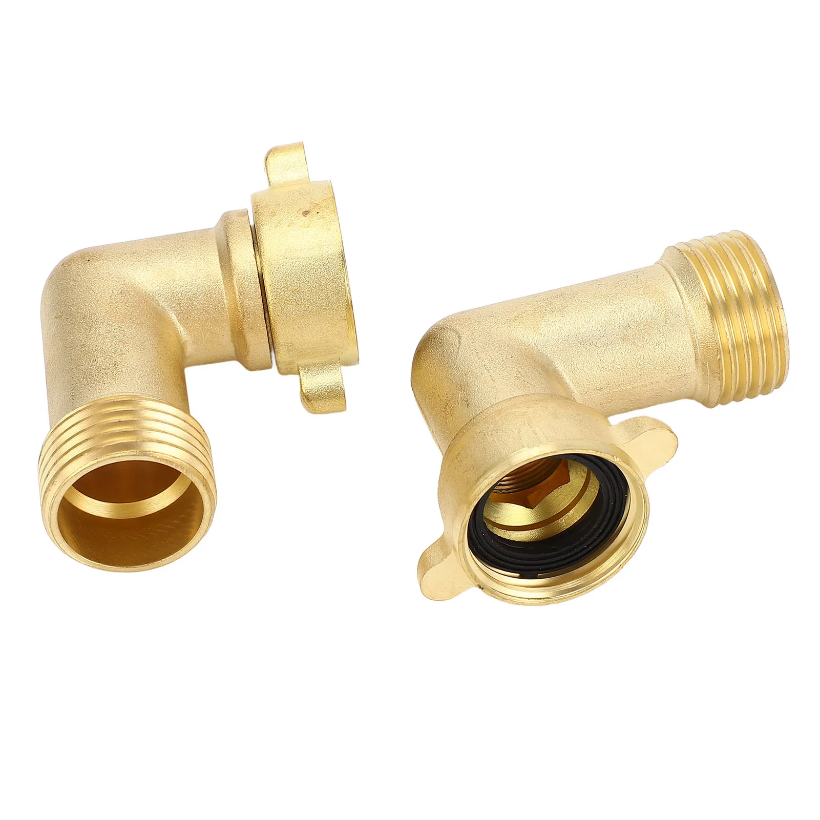 RV Water Hose Elbow Space Saving Sturdy RV Drinking Water Hose Adapter Connector for Campervan Motorhome Trailer Marine 90 Deg