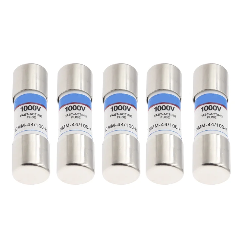 5/10 SZT. Bezpiecznik DMM 440mA 1000V 10×35mm Bezpiecznik ceramiczny DMM-44/100-R Bezpiecznik do multimetru — zdjęcie produktu 5