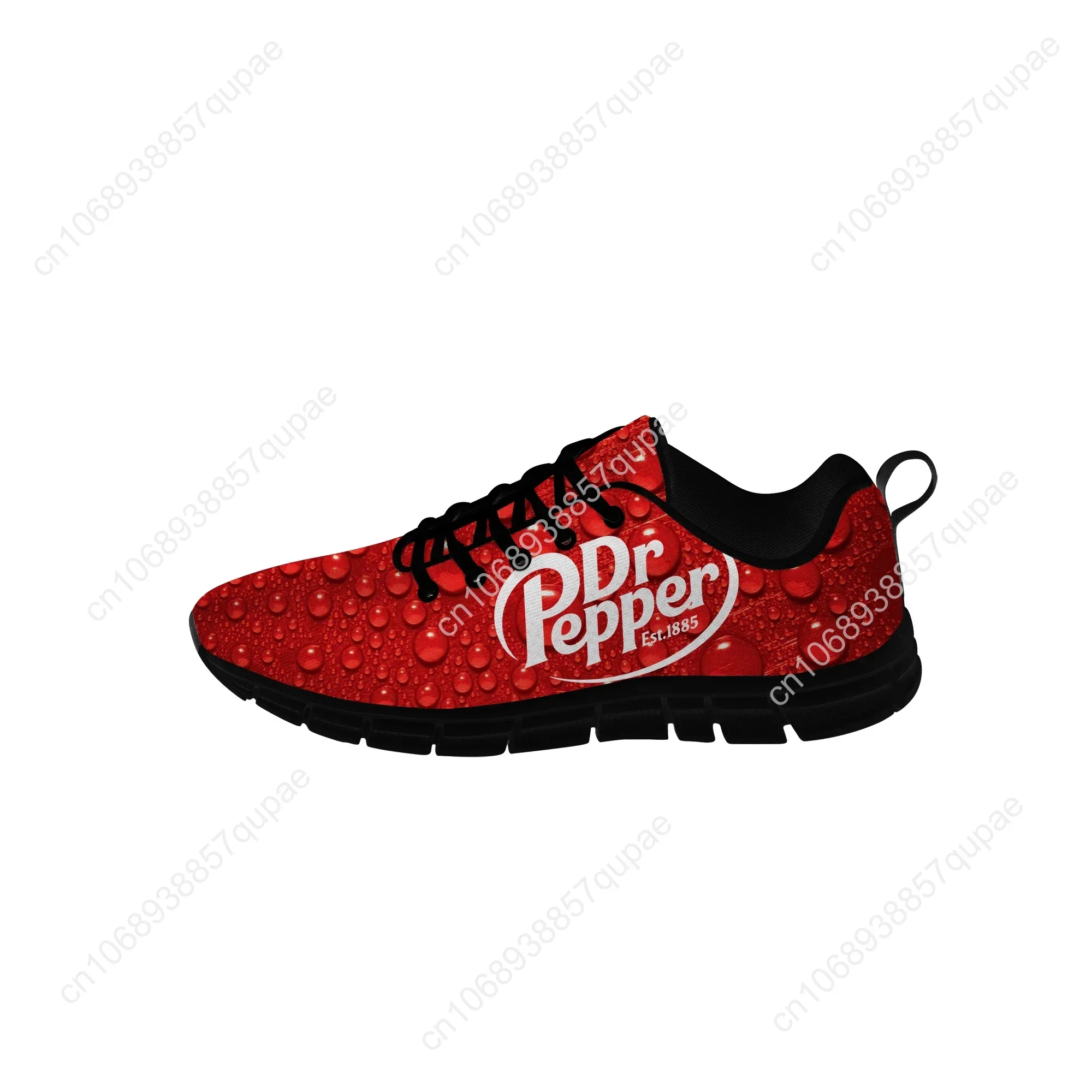 DR Pepper Sneakers Mens Womens Teenager Casual Cloth Shoes Canvas Running 3D Print Shoes Cosplay Breathable Lightweight shoe