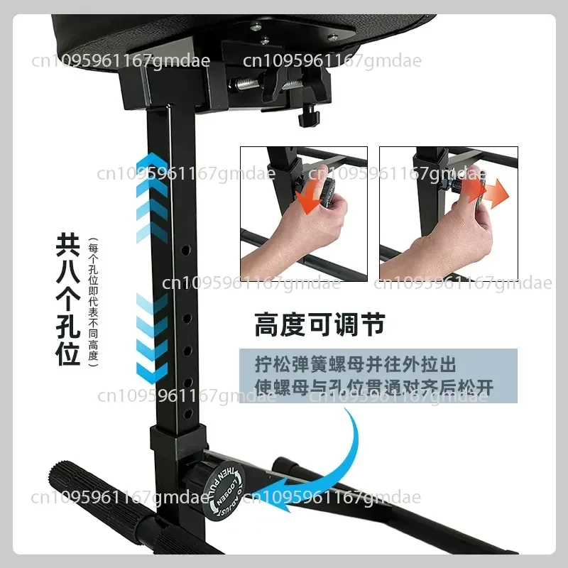 Play Guitar Stool Seat Chair Electric Guitar Special Pedal Frame Playing Singing Practice Playing Step Stool Shelf