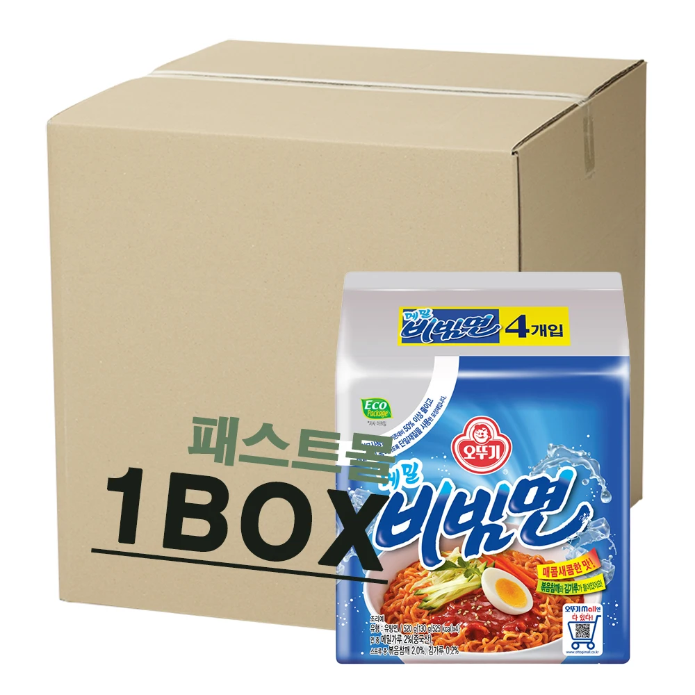 Ottogi buckwheat bibimb cotton multi-pack (130g x 32 pieces) 1 box