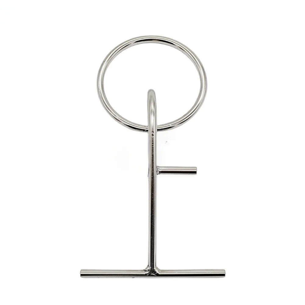 304 SS Portable Towing Ring for Marine Applications Boat Dock Hardware Outdoor Tie Down Cleat 18x10x18cm Saltwater Ready