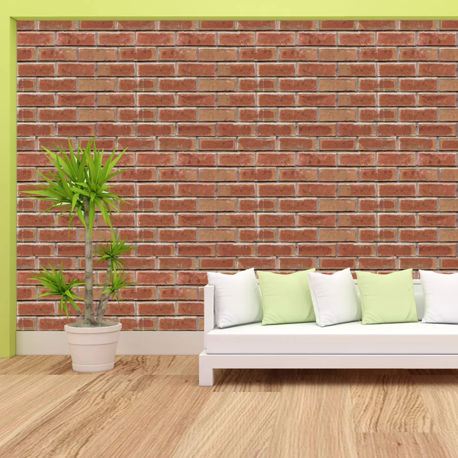 18+ Self Adhesive Optional, Wallpapers for Living Room Store Decoration Wall Art Home Decor Panel Brick Design Renovation Murals