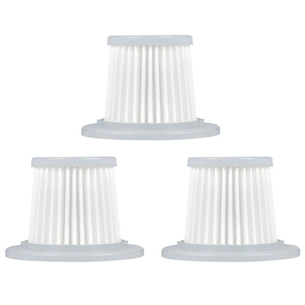 Simplus XCQI001 XCQI002 용 필터, 세척 가능, 교체 가능한 진공 청소기 필터 스위퍼 액세서리, F8, 3 개