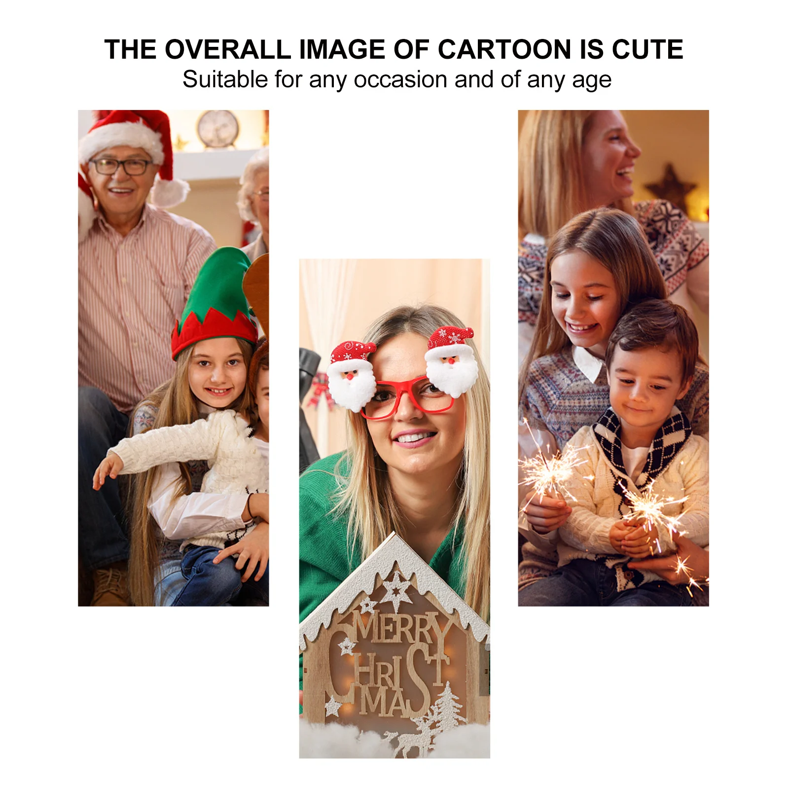 

6Pcs Christmas Hair Clips Santa Hat Design Kids Hairpin Festival Party Hair Accessories Xmas Hat Ornaments Christmas Headdress