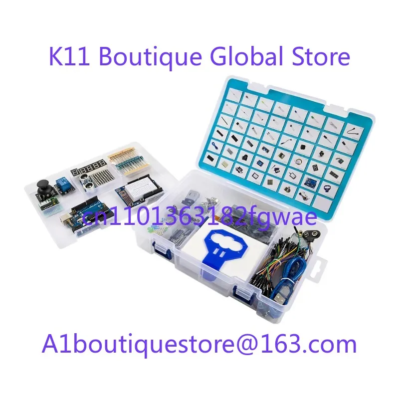 Picture 3: Robot Link Electronics apply to Arduino uno r3 Complete Robot Kit Learning Starter Kit