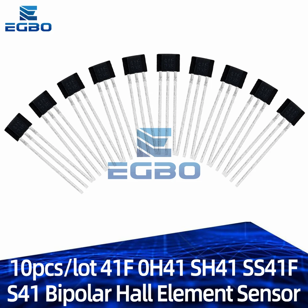 10 قطعة/الوحدة 41F 0H41 SH41 SS41F S41 ثنائي القطب قاعة عنصر الاستشعار المحرك سيارة كهربائية موتور قاعة الاستشعار