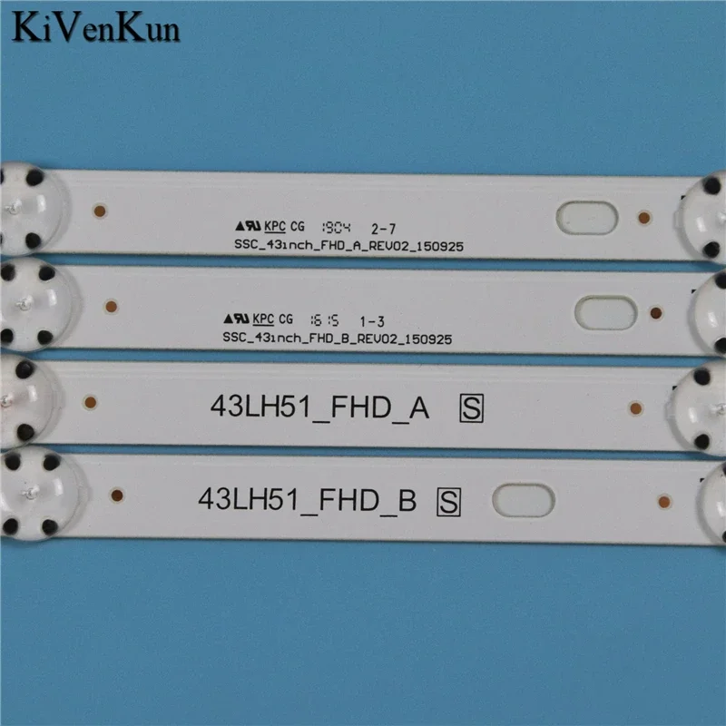 LED バックライト ストリップ LG 43LW340C 43LW340H 43LW341H LED バー バンド ルーラー 43LH51_FHD_A S LGE_WICOP_FHD 43inch_FHD_B_REV02