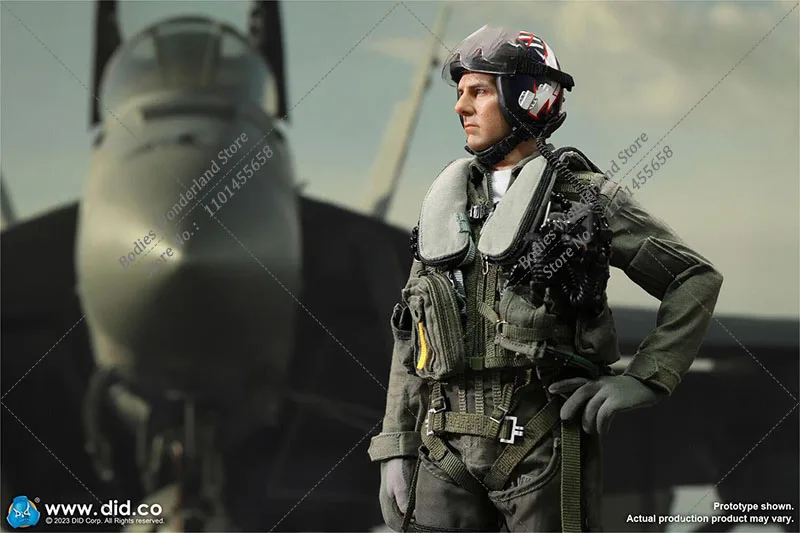 In Stock DID MA80170 1/6 Scale Collectible US Navy Pilot Instructor 12Inch Male Solider Tom Cruise Action Figure Full Set Model