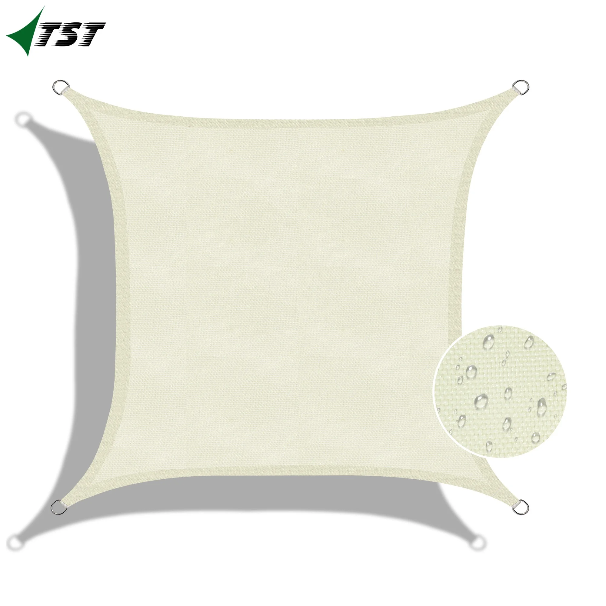 5.4 X 5.4 m Outdoor Waterproof Patio Sun Shade Sails Square Polyester Shade Sails