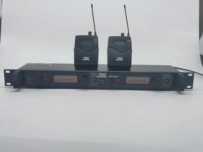 TKG mono 572-603mhz 2050EX 4 receiver badypack in ear monitor system Wireless In Ear Monitor Professional for Stage Performance