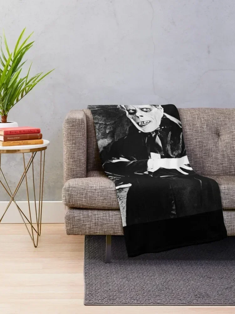 Lon Chaney Phantom Throw Blanket For Decorative Sofa Hairy Thins Designers Blankets