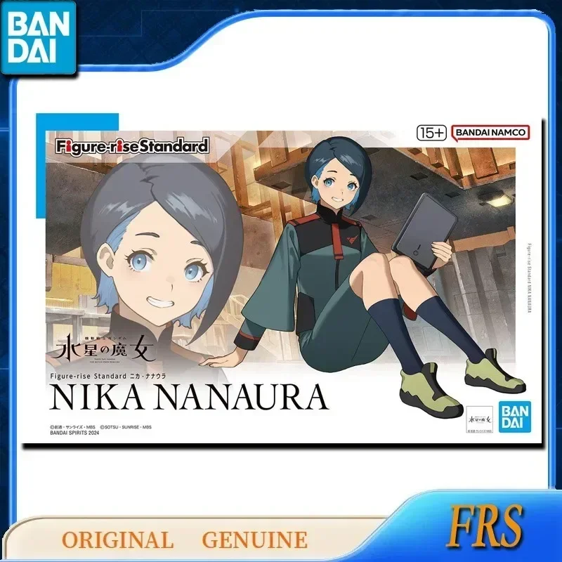 Bandai Original Genuine FRS Figure-rise Standard NIKA NANAURA Anime Action Figures Toys for Kids Gift Assembly Model Ornaments