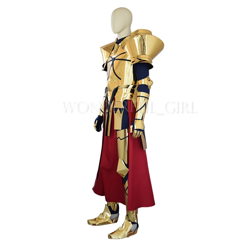 New Anime Fate/EXTELLA LINK/stay night Caster Gilgamesh Cosplay Costume Halloween Adult Costumes for Women/Men Custom Any Size