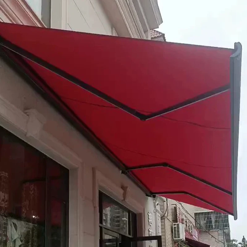 Picture 4: Retractable Awning Outdoor Waterproof Electric Canopy Balcony Awning Full Cassette Motorized Awning for Patio