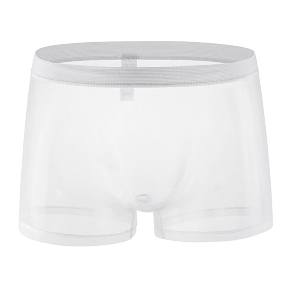 ملابس غير رسمية ملابس النوم الأزرق الملكي ملابس داخلية للرجال مثير الانتفاخ السروال للرجال الانتفاخ ملخصات 90 نسيج البولي أميد #2