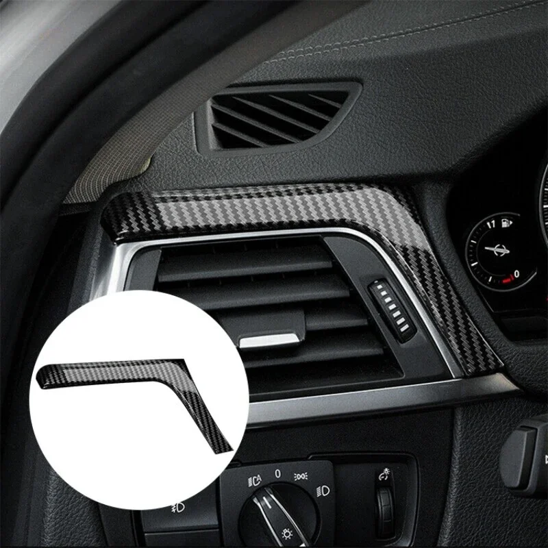 

For BMW 3 Series 4 Series Real Dry Carbon Fiber Driver's Side Dashboard Cover Trim Interior Mouldings Decoration Accessories