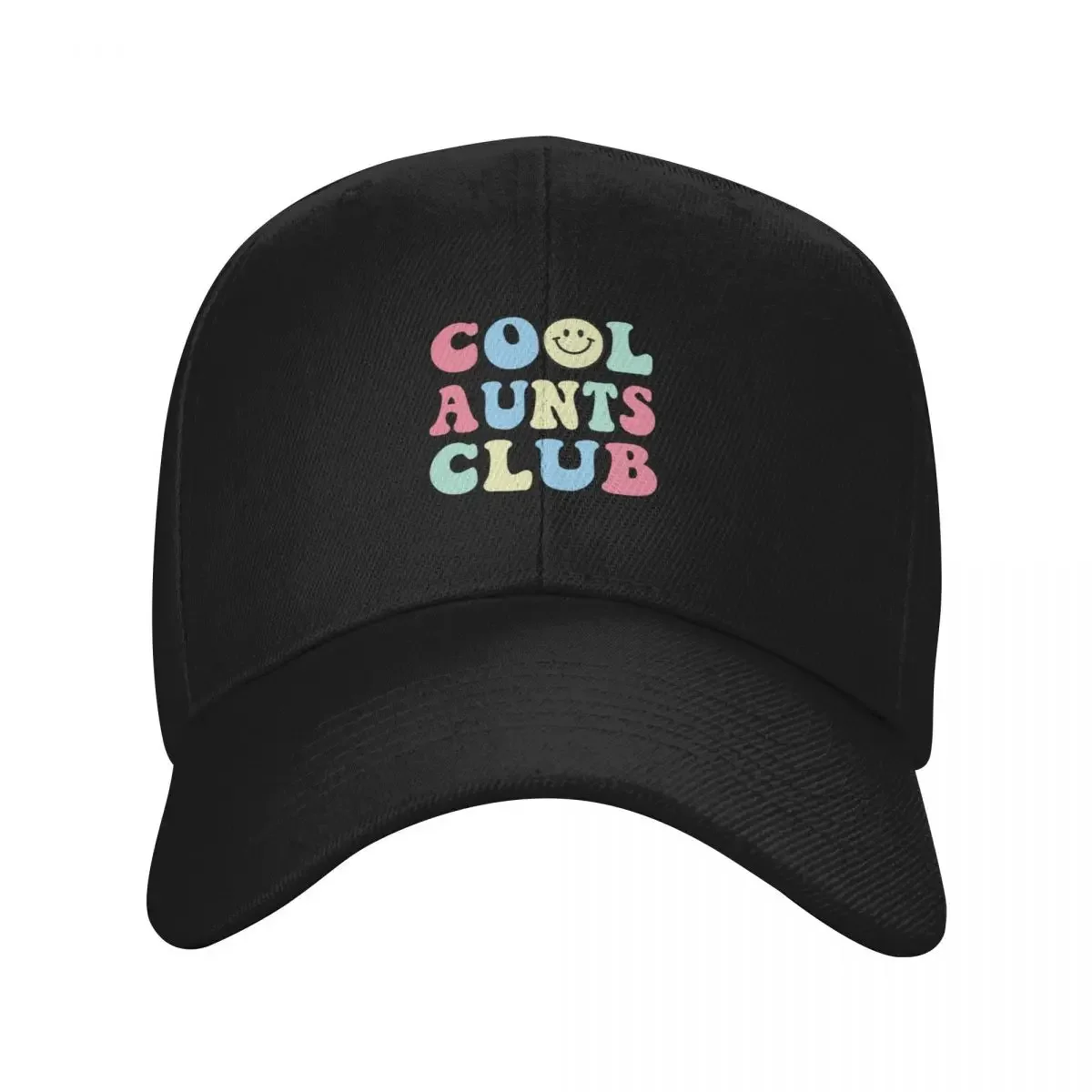 

Cool Aunt Club Funny Smile Colorful Cool Aunt Club Aunties Baseball Cap Golf Hat custom caps Horse Hat Men's Hats Women's