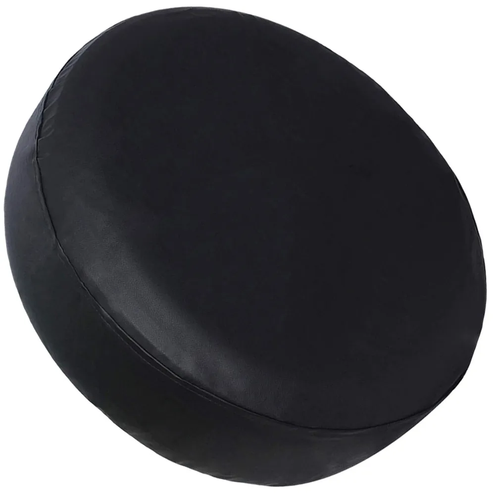 13 Inch Rv Tire Cover Solid PVC Construction Thicken Design Weatherproof Spare Tire Cover Uv Stabilized for Trailer Camper Suv