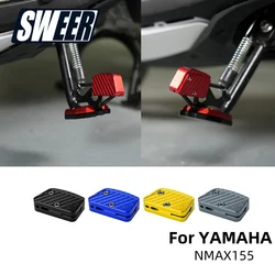 Kickstand Side Stand Extension Enlarger Pad Side Bracket Modified For YAMAHA XMAX 300 NMAX155 NVX/AEROX Motorcycle Accessories