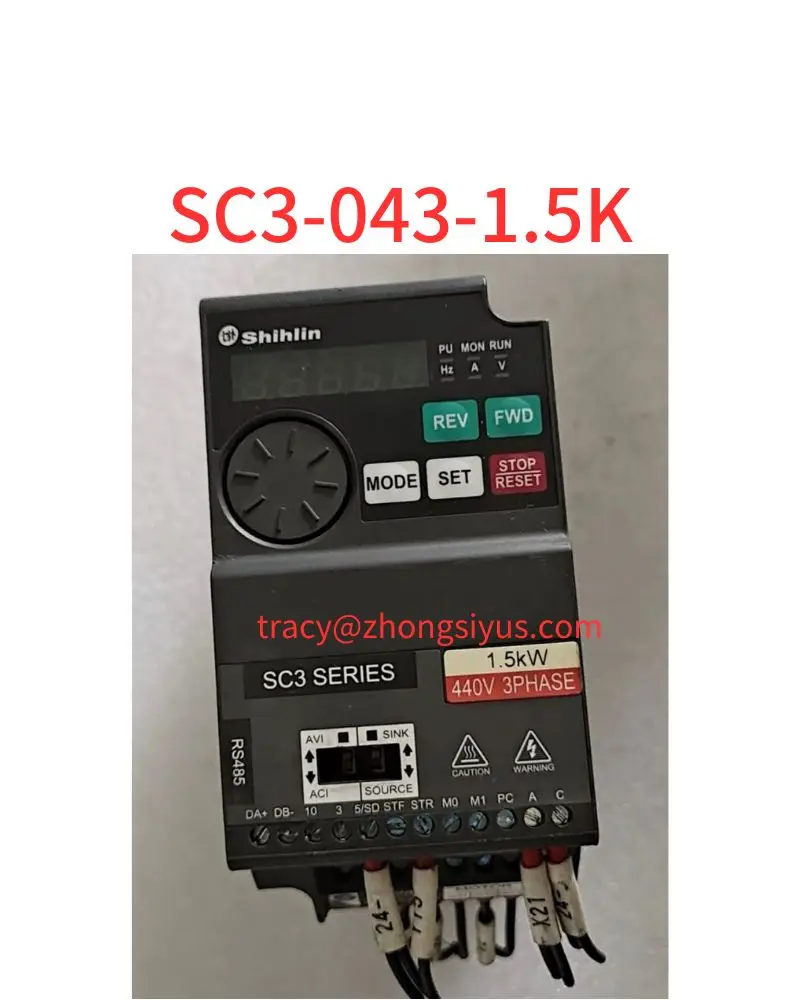 Used frequency converter SC3-043-1.5K 440V 1.5KW