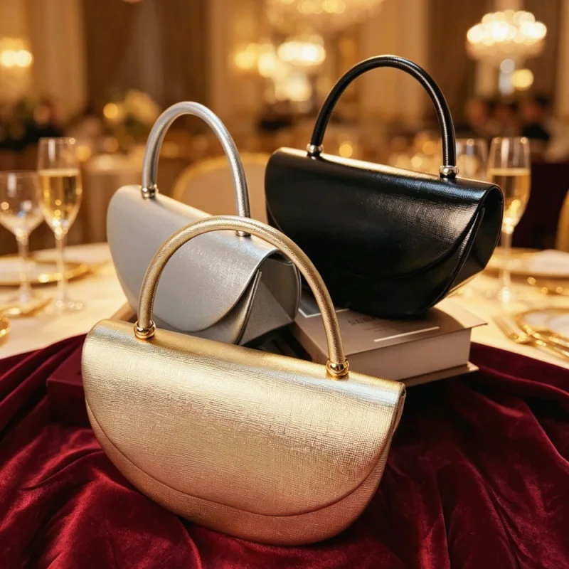 Women's bags Fashion high-value wrist Women's portable handbags Dress party bags