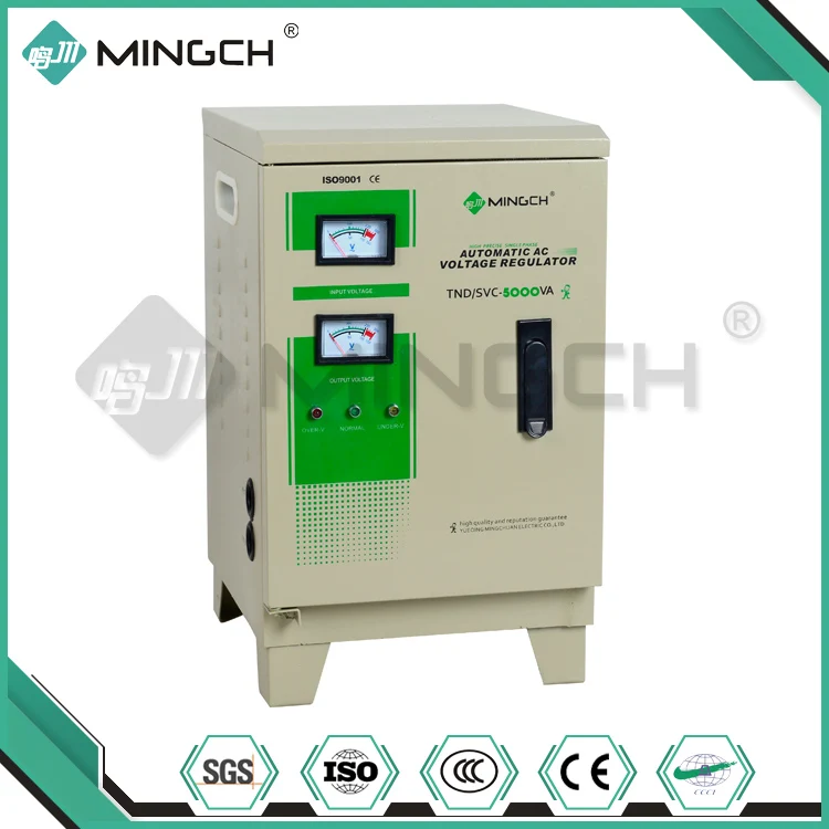 MINGCH China Manufacturer SVC Series 5000VA 240V AC Voltage Regulator / Stabilizer