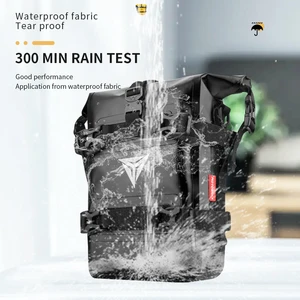 Çanta su geçirmez su geçirmez água onarım aracı, çanta çıkışı bmw r1200gs r1250gs, honda, suzuki dl650 v-strom çerçeve motosiklet, crash bar çantası çantalarda 12 büyük satış, yan motosiklet-no. 3