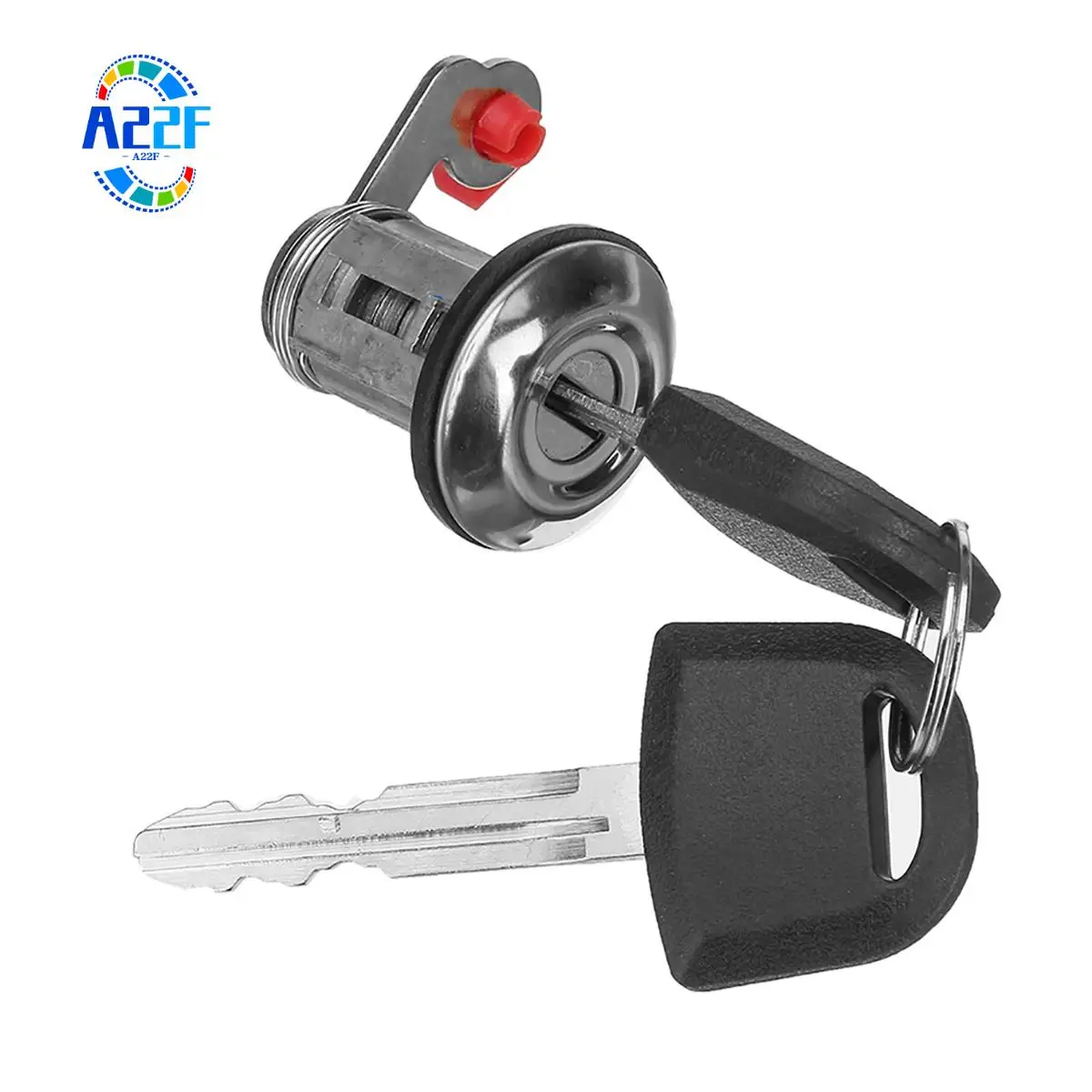 A22F-1 Set Front Left Right Door Lock Barrel & Keys For L200 Pick Up 2001 2002 2003 2004 2005
