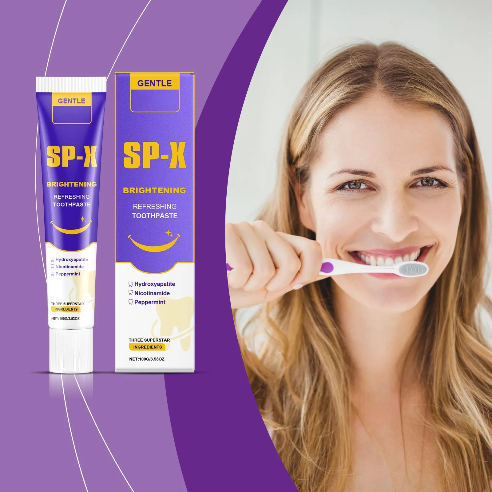 

Fresh Breath Daily Care Cleaning Toothpaste