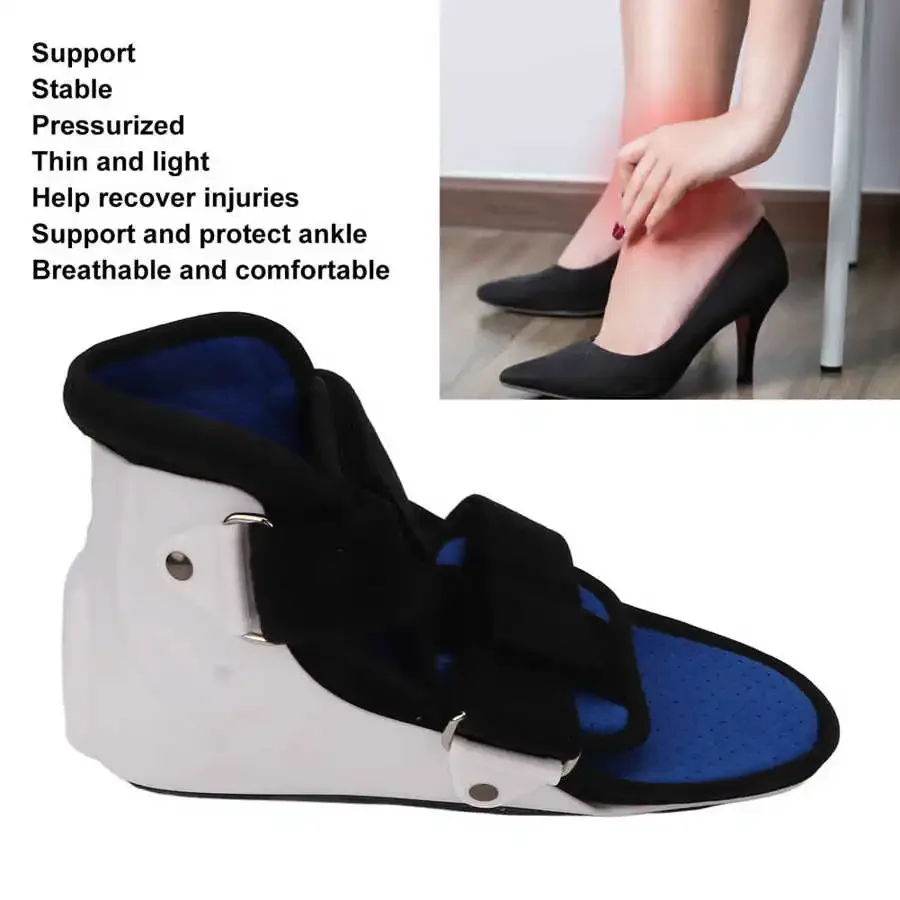 Adjustable Ankle Sprained Fixed Brace Foot Fractured Rehabilitation Stabilizer Foot Drop Ankle Varus Valgus Corrective Support