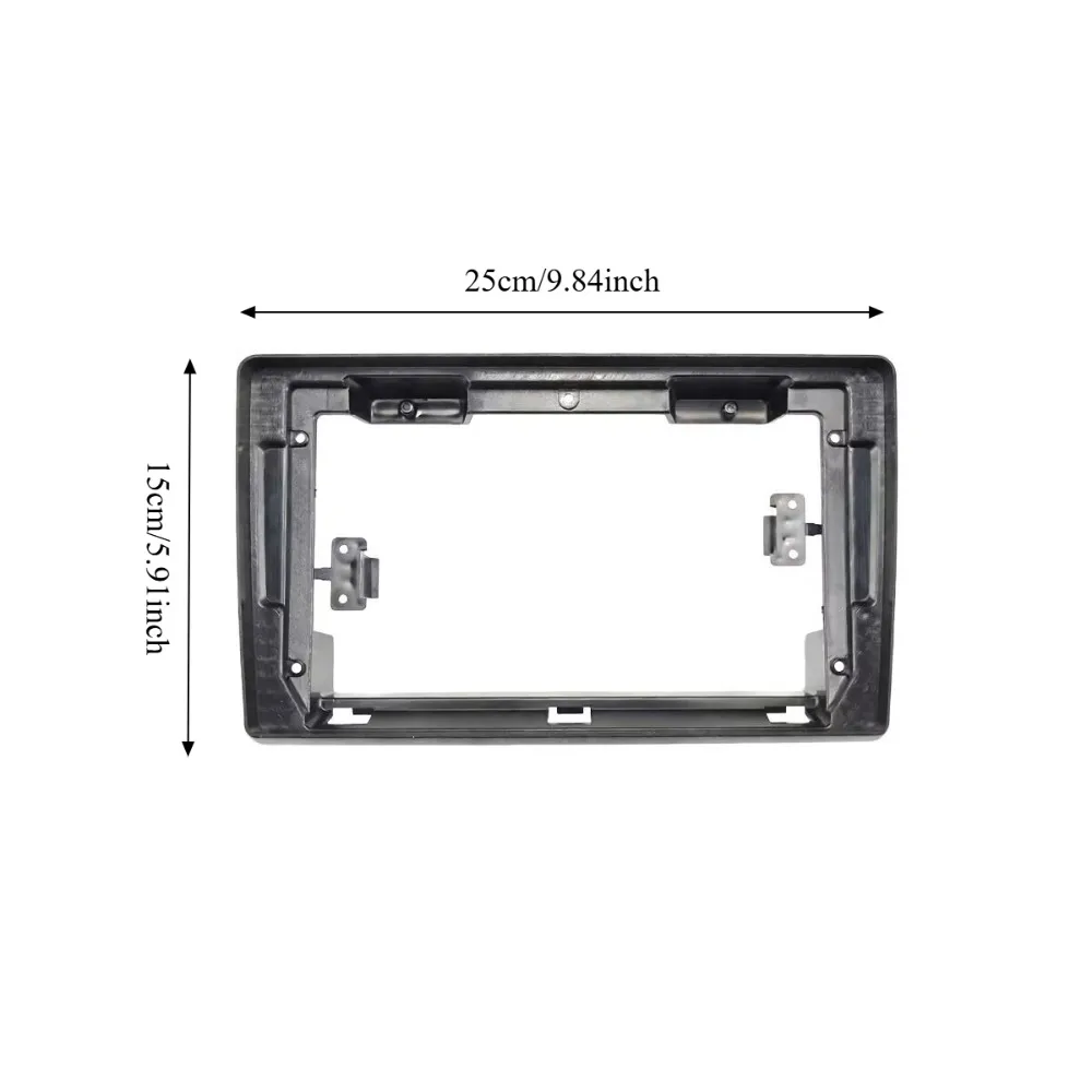 Car Radio Frame Fit for 06-16 Fiat DUCATO low-end modified frame, large screen machine, navigation frame, audio panel, 9-inch