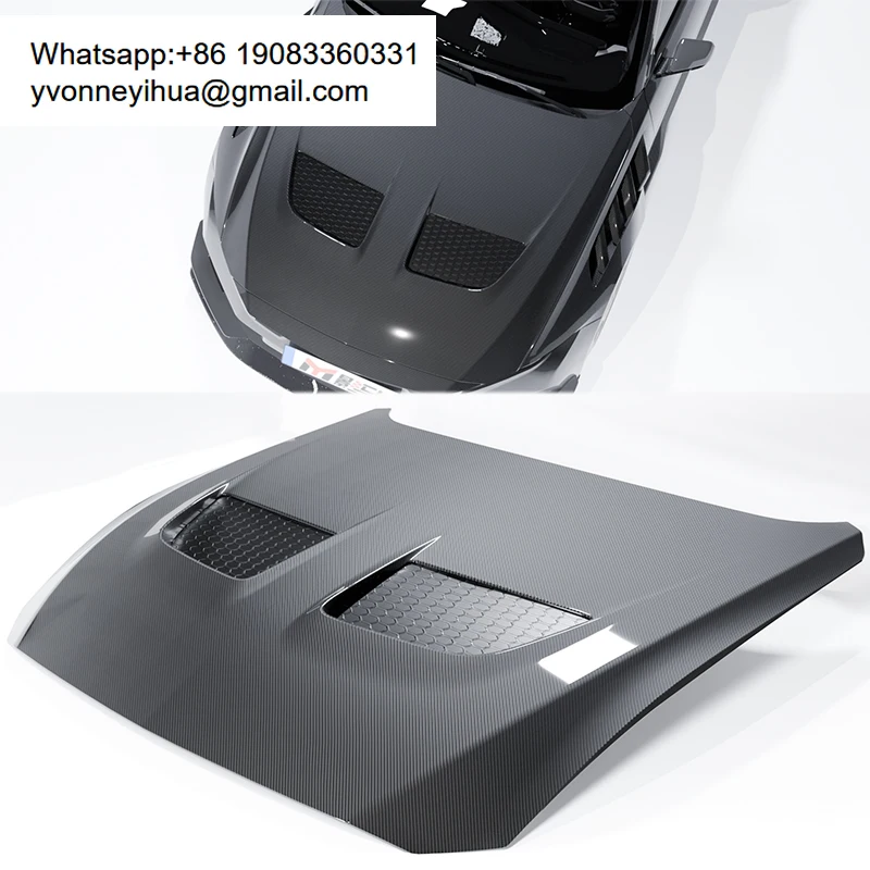 

Новый капот из карбона для Ford Mustang 2.3t 5.0l в стиле GTD