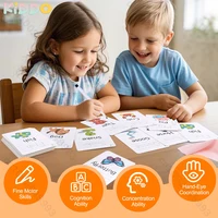 Tarjetas de palabras Montessori en inglés