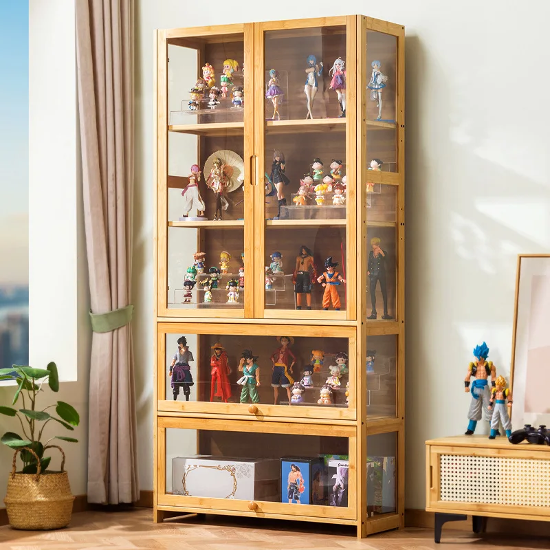 Figure display cabinet building block model Lego acrylic display stand non-glass transparent product ornament display cabinet