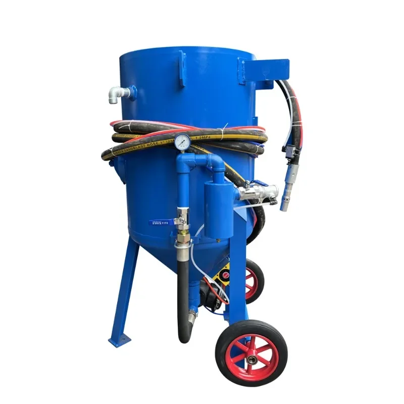 Derusting sandblasting machine Small sandblasting and polishing equipment Manual sandblasting machine Outdoor large