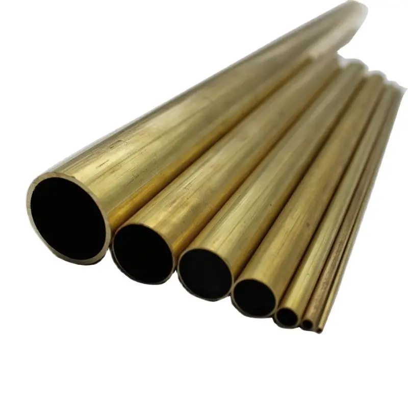 Brass Round Tube Pipe Long 10mm To 500mm OD 0.8mm 2mm 3mm 4mm 5mm 6mm 7mm 8mm 9mm 10mm 11mm 12mm 13mm 14mm 15mm 16mm
