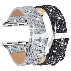 Luxury Strap for Apple watch band Ultra 9 8 7 6 5 4 se Woman Glitter bracelet for iwatch 44mm 45mm 42mm 49mm 42mm 38mm 40mm 41mm