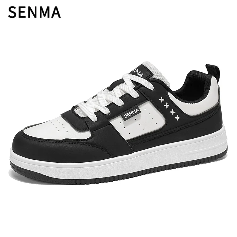 

SENMA Men's Shoes 2025 Autumn New Original Sports Board Shoes Breathable Versatile Casual Flat Shoes Trendy Skateboard Shoes