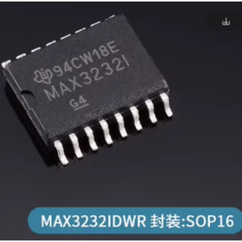 5PCS MAX3232IDWR RS-232 Transceiver SOIC-16 3.3V~5V 230kbps Full Duplex Interface IC New Original