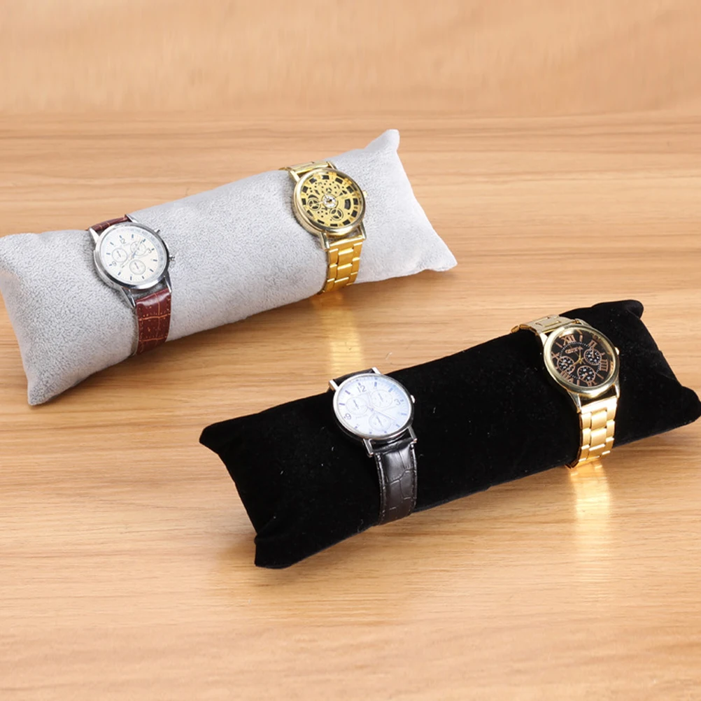 

Long Watch Display Pillow Jewelry Pillow For Bracelet Necklace Accessories Home Shop Flannel Durable Practical