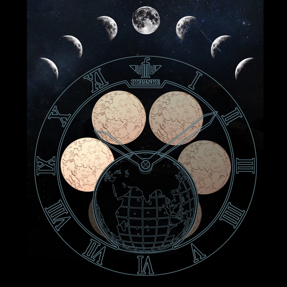 أعلى العلامة التجارية الفاخرة OUPINKE الأصلي ساعات أوتوماتيكية الرجال الرياضة للماء مضيئة الميكانيكية الرجال ووتش Reloj Hombre