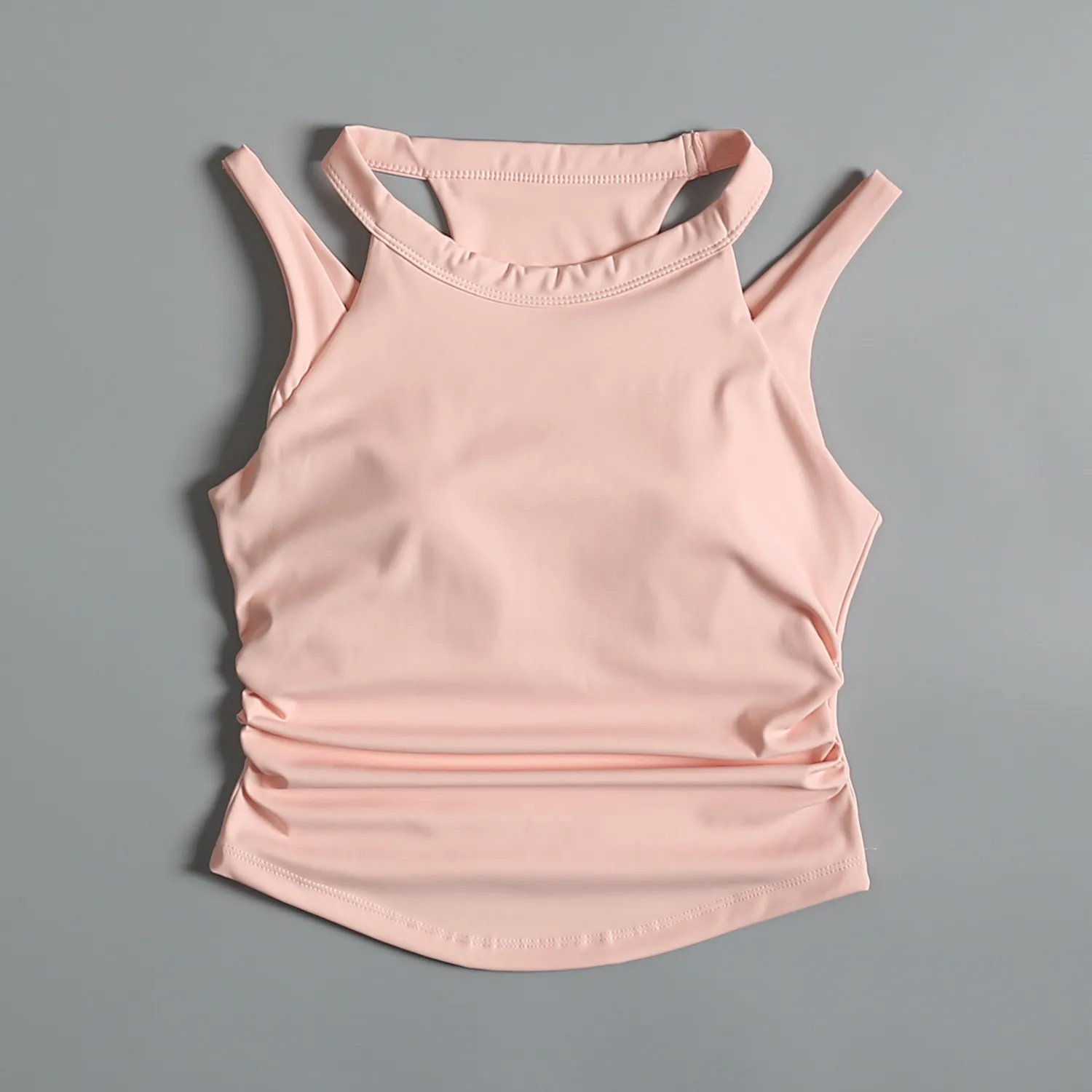 Sports vest for women summer outer wear running training shock-proof bra slimming slimming yoga fitness breast-covering