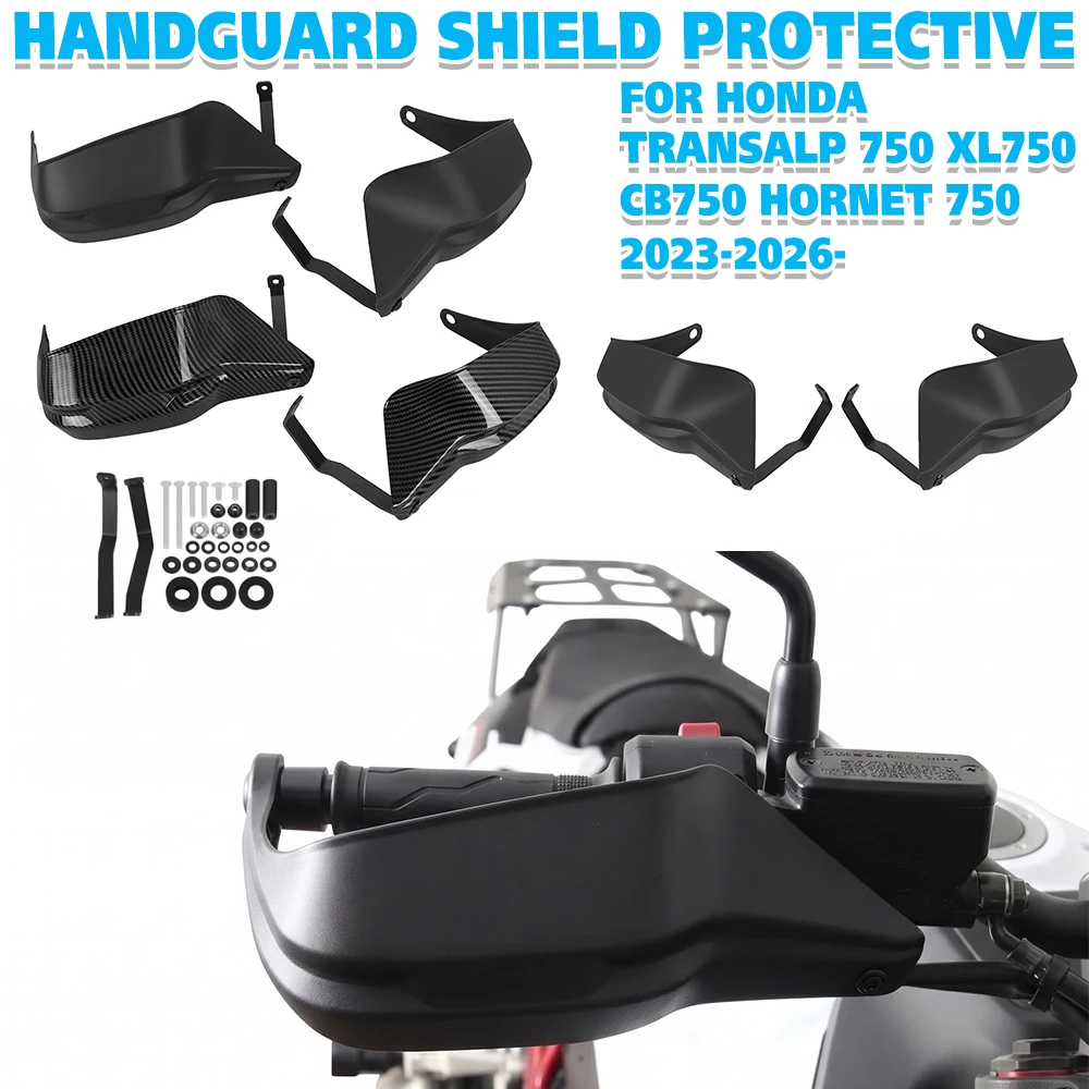 

For HONDA CB750 HORNET 750 2023-2025 Motorcycle Hand Guard Handle Bar Cover Protector Handguard Shield Transalp 750 XL750 23-26