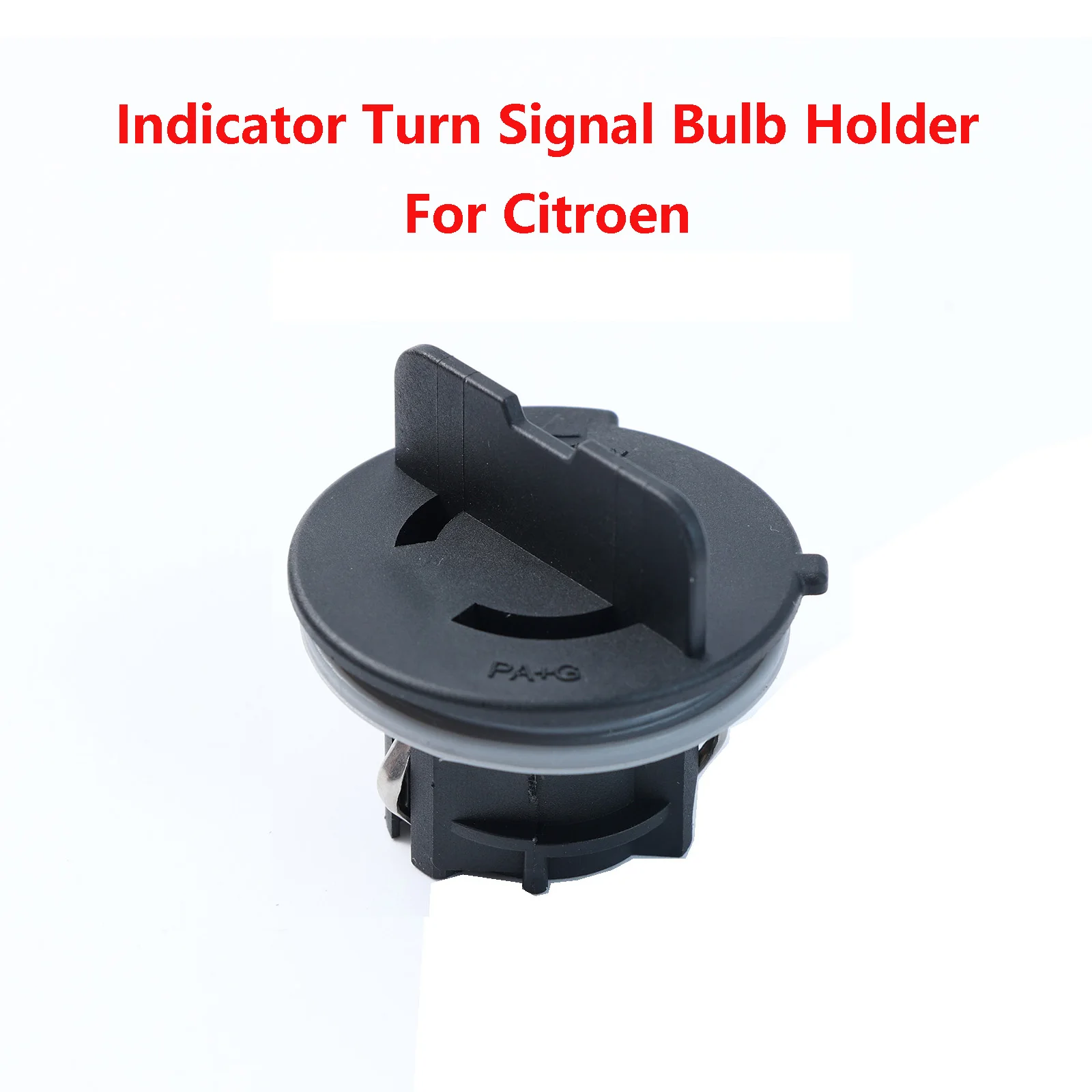 For Citroen C4 Cactus C5 C8 Expert Indicator Bulb Holder Turn Signal Light Bulb Socket Black Accessories Replacement 621546